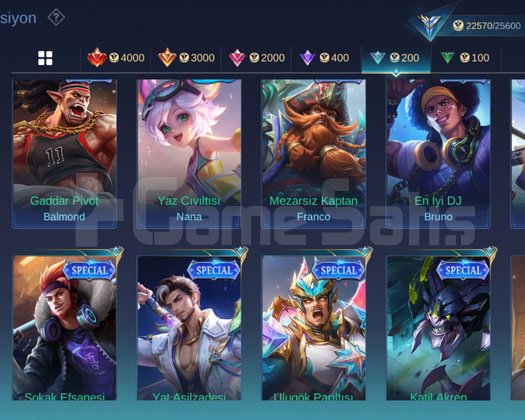 KOF GUİNEVERE M7 GRANGER KOSTÜMLÜ EFSANE HESAP
