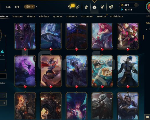 TR / 311 LEVEL / 267 SKİN / 161 HERO +MAİL