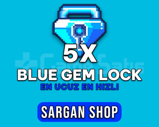 EN UCUZ - EN HIZLI - 5x Blue Gem Lock