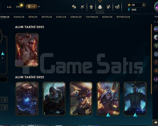 TR - LVL 43 - 9 SKINLI RANK KASMALIK HESAP!