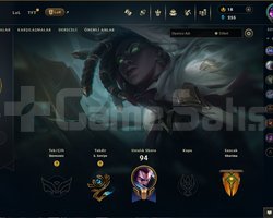 TR - LVL 43 - 9 SKINLI RANK KASMALIK HESAP!
