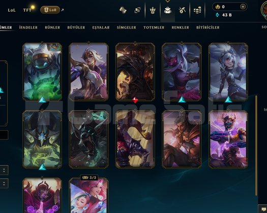 LOL EUWEST BOL LP RANKED HAZR ALTIN ÖMÜRLÜK HESAP