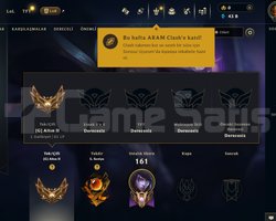 LOL EUWEST BOL LP RANKED HAZR ALTIN ÖMÜRLÜK HESAP