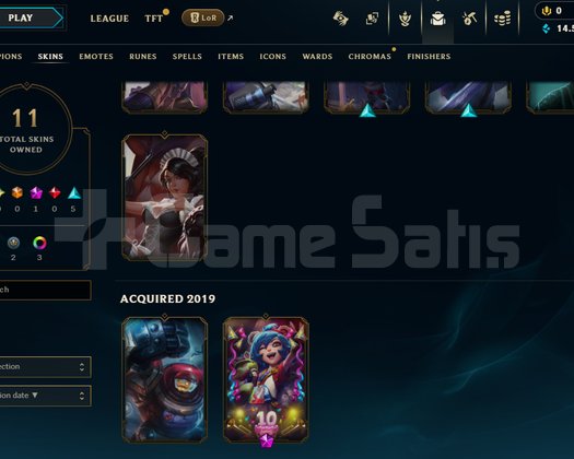 EUW HANDMADE +30 LP 67 WINRATE AZ MAÇ OYNANMIŞ ACC