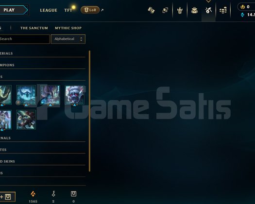 EUW HANDMADE +30 LP 67 WINRATE AZ MAÇ OYNANMIŞ ACC