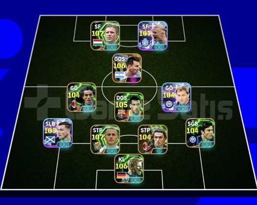 KG 3245 3 BOMBACI+PUSKAS+HALAND+MALDİNİ+BARELLA