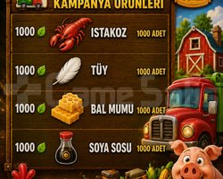 Listeden Seçeceğiniz 1000 Adet Ürün