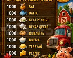 Listeden Seçeceğiniz 1000 Adet Ürün