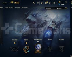 EUW Unranked | 1 Kostüm - 10K Mö | LoL Hesap