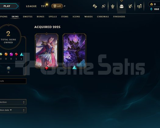EUW Unranked | 2 Kostüm - 51 Hero | LoL Hesap