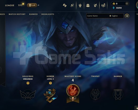 EUW Unranked | 2 Kostüm - 23 Hero | LoL Hesap