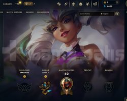 EUW Unranked | 3 Kostüm - 33 Hero | LoL Hesap