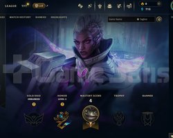 EUW Unranked | 6 Kostüm - 26 Hero | LoL Hesap