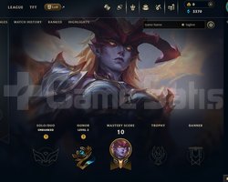 EUW Unranked | 1 Kostüm - 25 Hero | LoL Hesap