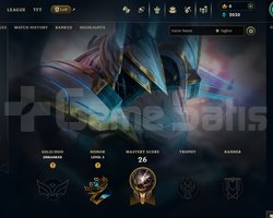 EUW Unranked | 8 Kostüm - 35 Hero | LoL Hesap