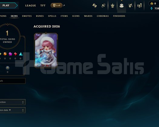 EUW Unranked | 1 Kostüm - 21 Hero | LoL Hesap