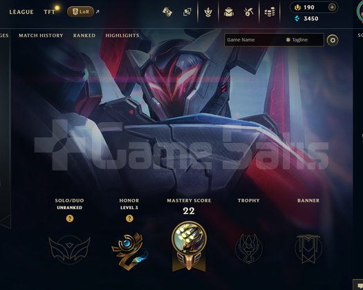 EUW Unranked | 7 Kostüm - 43 Hero | LoL Hesap