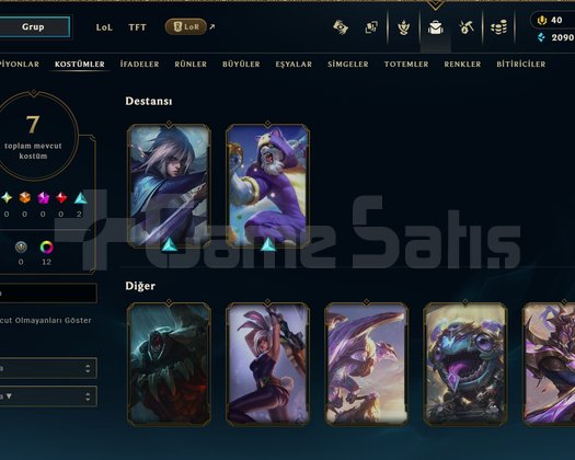TR // 7 SKIN // PLAT 4 //  60 WR