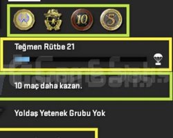 4 MADALYA 85 WİN 186 SAAT SEÇKİN HESAP