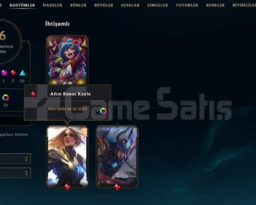 64 WR Z3 68 LP +28 HİGH MMR EFSANE KÖSTÜMLER