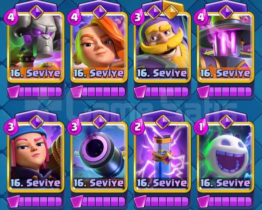 CLASH ROYALE 8 YILLIK HESAP