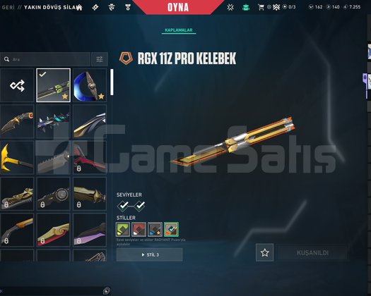 immo görmüş bol skinli hesap