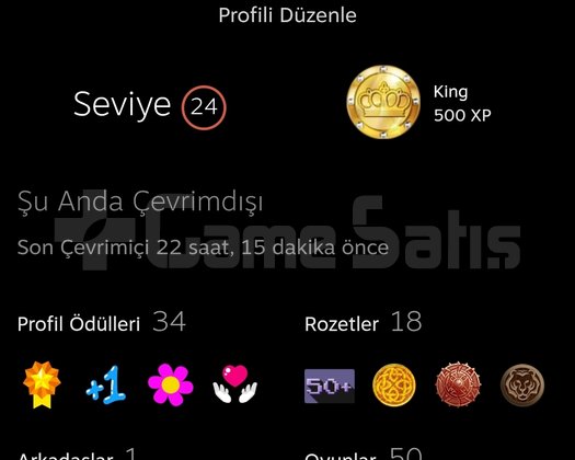 24LVL STEAM SEÇKIN 6 ADALYALI 7LVL FACEIT SAHSI HE