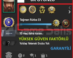 ANINDA TESLİM | 6 MADALYA | 645 SAAT | FACEIT