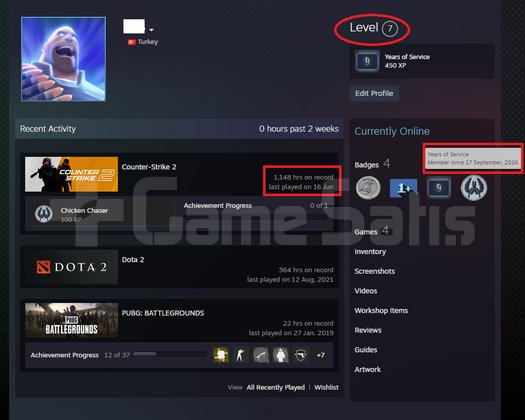 ANINDA TESLİM | 6 MADALYA | 1149 SAAT | FACEIT