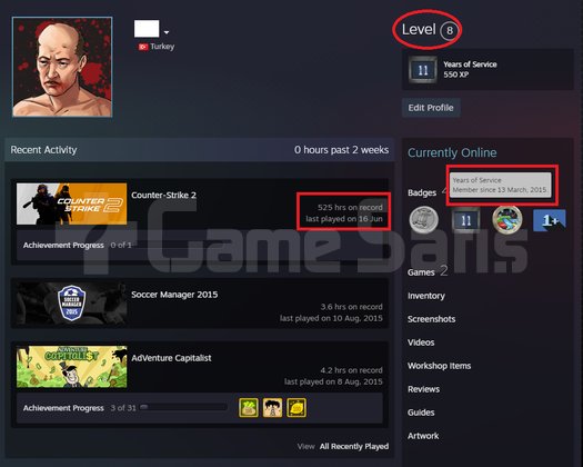 ANINDA TESLİM | 5 MADALYA | 524 SAAT | FACEIT