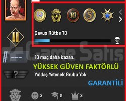 ANINDA TESLİM | 5 MADALYA | 524 SAAT | FACEIT