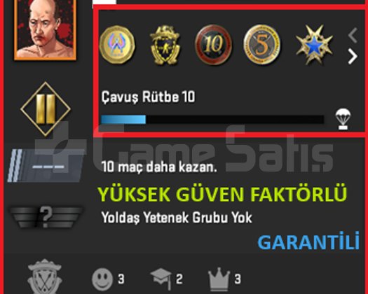 ANINDA TESLİM | 5 MADALYA | 524 SAAT | FACEIT