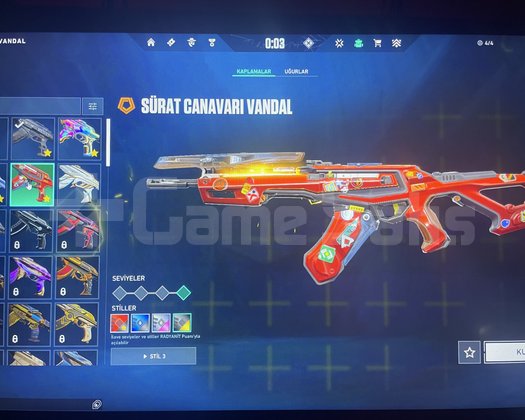 Valorant dia hesap skinli ranked hesap
