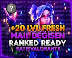 TR - +20 LEVEL UNRANKED - MAİL DEĞİŞEN - FRESH!