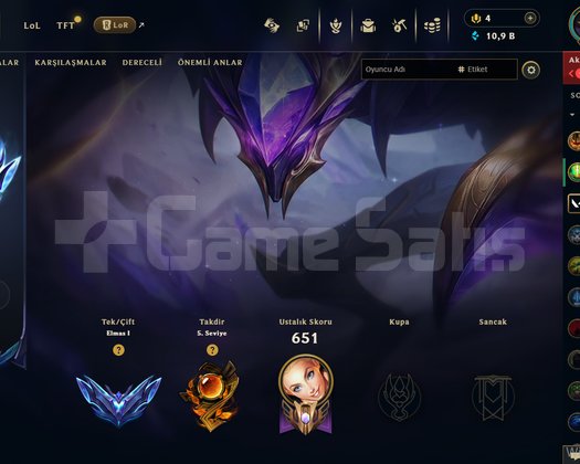 TR Sunucusu-Elmas 1-482 Level-Master Peak Hesap