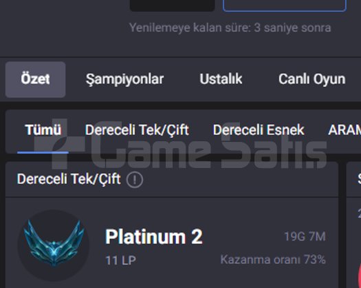 EUW / PLAT 2 / 69 WR HANDMADE
