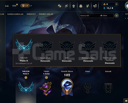 EUW / PLAT 2 / 69 WR HANDMADE