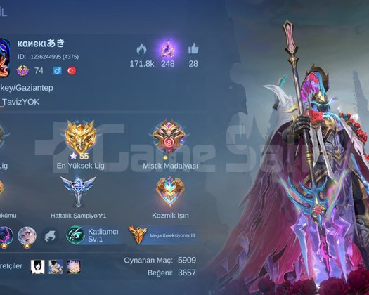 DOLU DOLU HESAP BİR TANE İSTEDİĞİNİZ LEGEND KOSTÜM