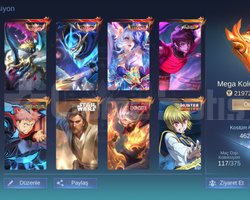 DOLU DOLU HESAP BİR TANE İSTEDİĞİNİZ LEGEND KOSTÜM