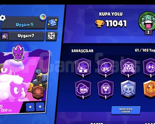 BRAWL PASS AÇIK DOLU DOLU HESAP