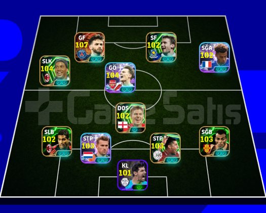 Hesap çift bag kefili hesap konami tek verilecek