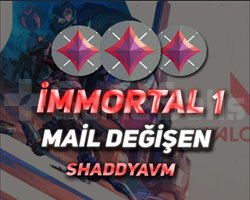 TR - İMMORTAL - MAİL DEĞİŞEN - ULTRA YÜKSEK MMR!