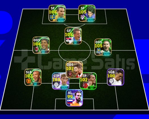 109 ZLATAN IBRA 106 STOCKOVIC TEK BAG HESAP KAÇMQZ