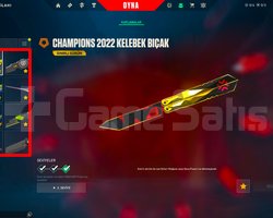 TR + 165 SEVİYE + CHAMPİONS 22/23 + 10 BIÇAK+ VCT!