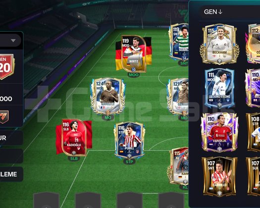 120 GEN 119 MAKELELE FC MOBİL