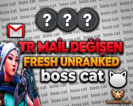 TR +20 LVL UNRANKED - MAİL DEĞİŞEN - FRESH!