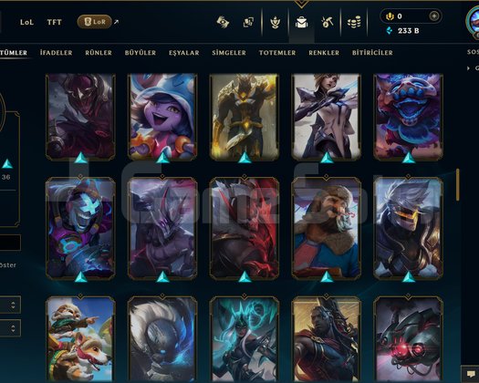 617 LEVEL / 94 SKİN / FUL HERO +MAİL +15K SATIŞ