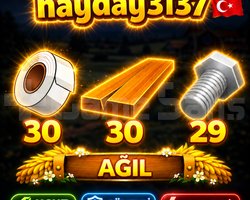 89 ADET AĞIL MALZEMESİ HEMEN TESLİM