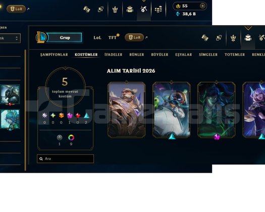 EUW HİGH MMR 68 WR DİAMOND 4 HESAP