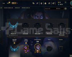 EUW / PLAT4 / +30 YÜKSEK MMR / HANDMADE
